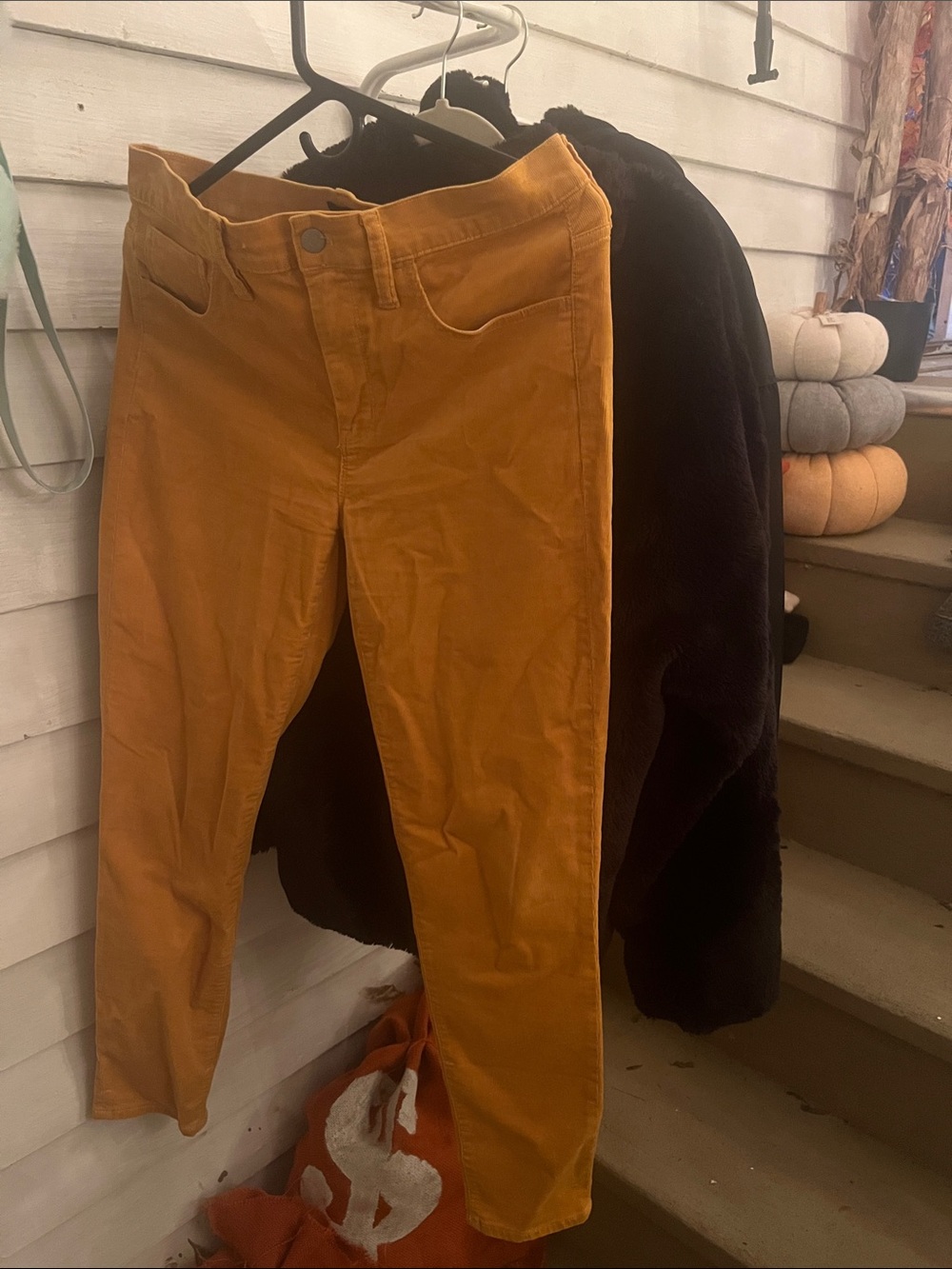 J. Crew Skinny Jeans in Mustard